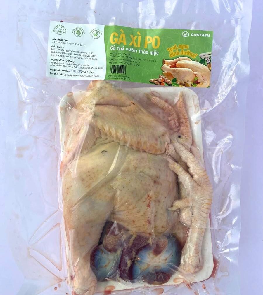 Gà thả vườn, gà ác, cá & ếch — CASFarm